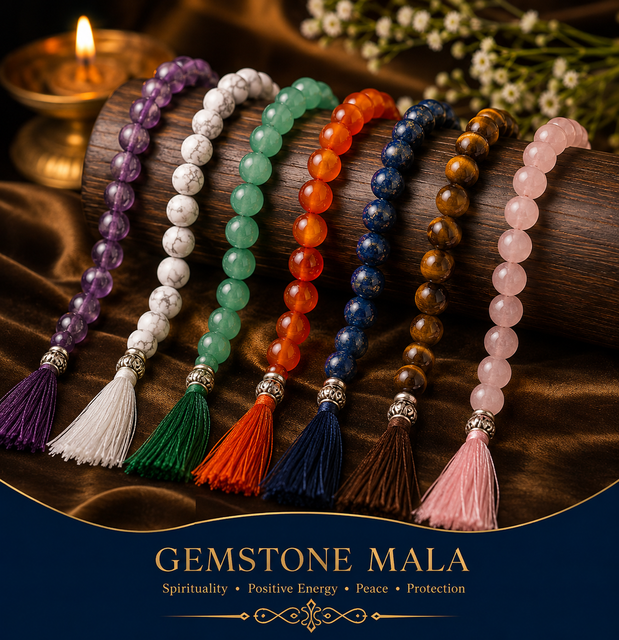 Gemstone Mala